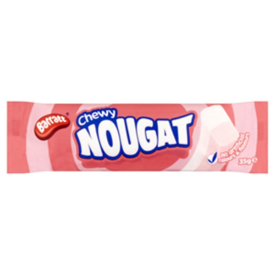 Picture of Soft Nougat (chewy) Bar Barratts 35g x40